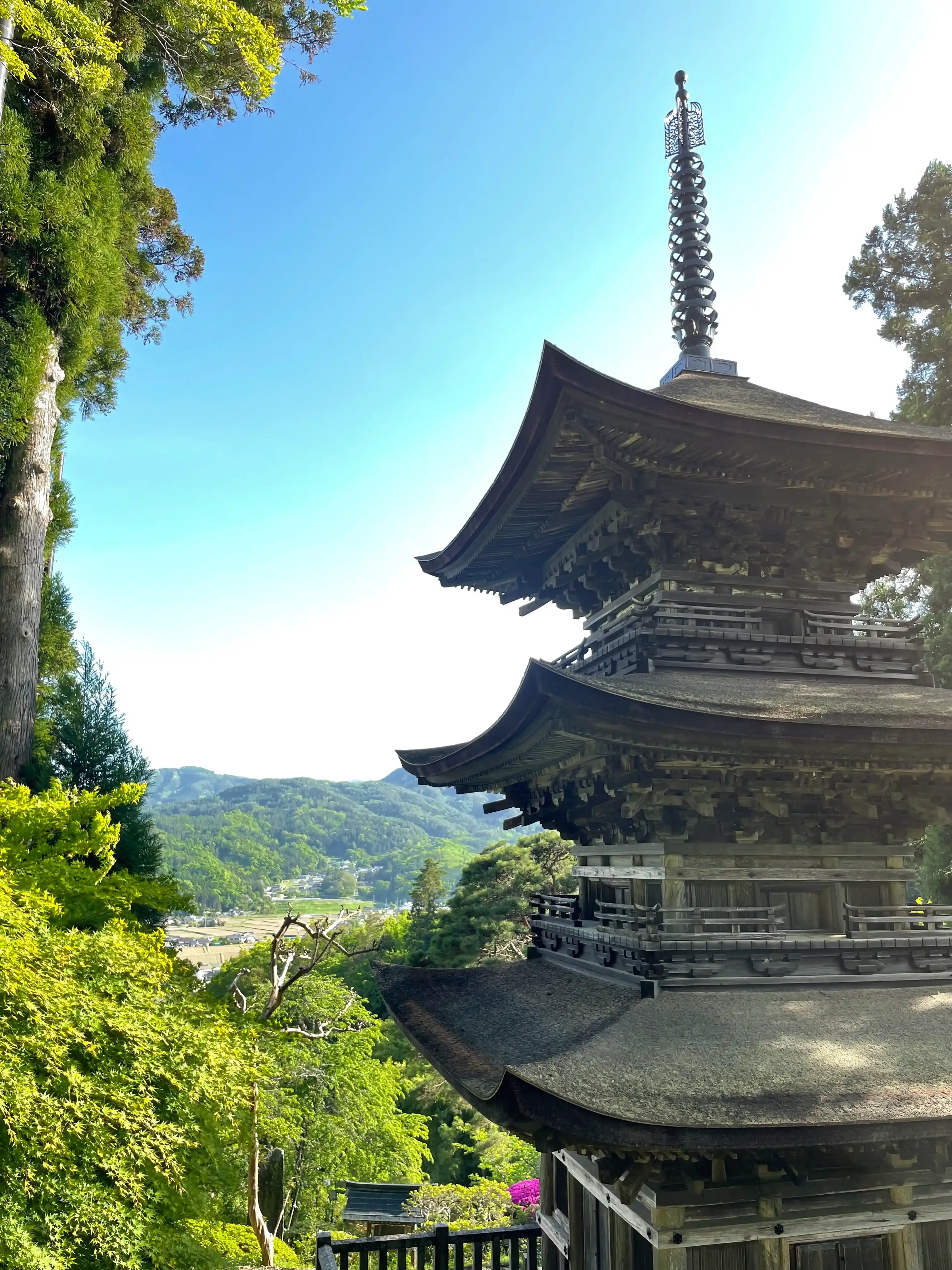 大法寺 見返りの塔